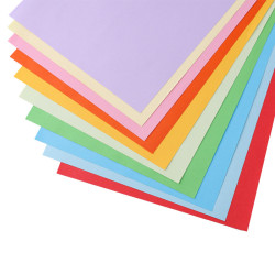 Assorted colored paper Assorted colored paper