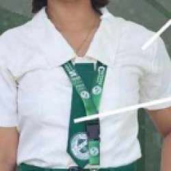 NDMC College Blouse with Tie NDMC College Blouse with Tie