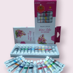 Water Color 12 Colors 9ml 8809W Bayte's Colors|set