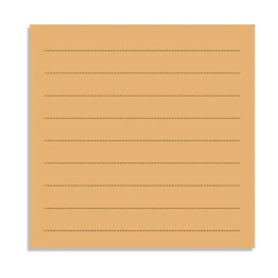 Kraft Paper Sticky Notes