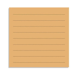 Kraft Paper Sticky Notes Kraft Paper Sticky Notes